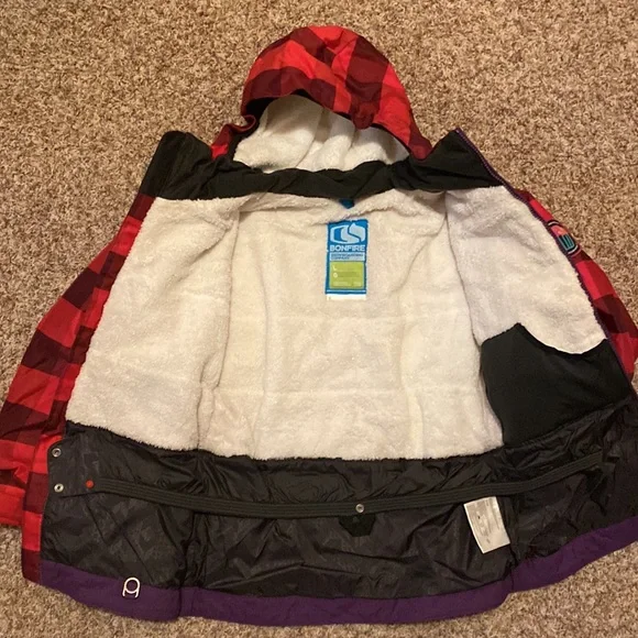 Bonfire Snowboarding Jacket - Youth L (14-16)